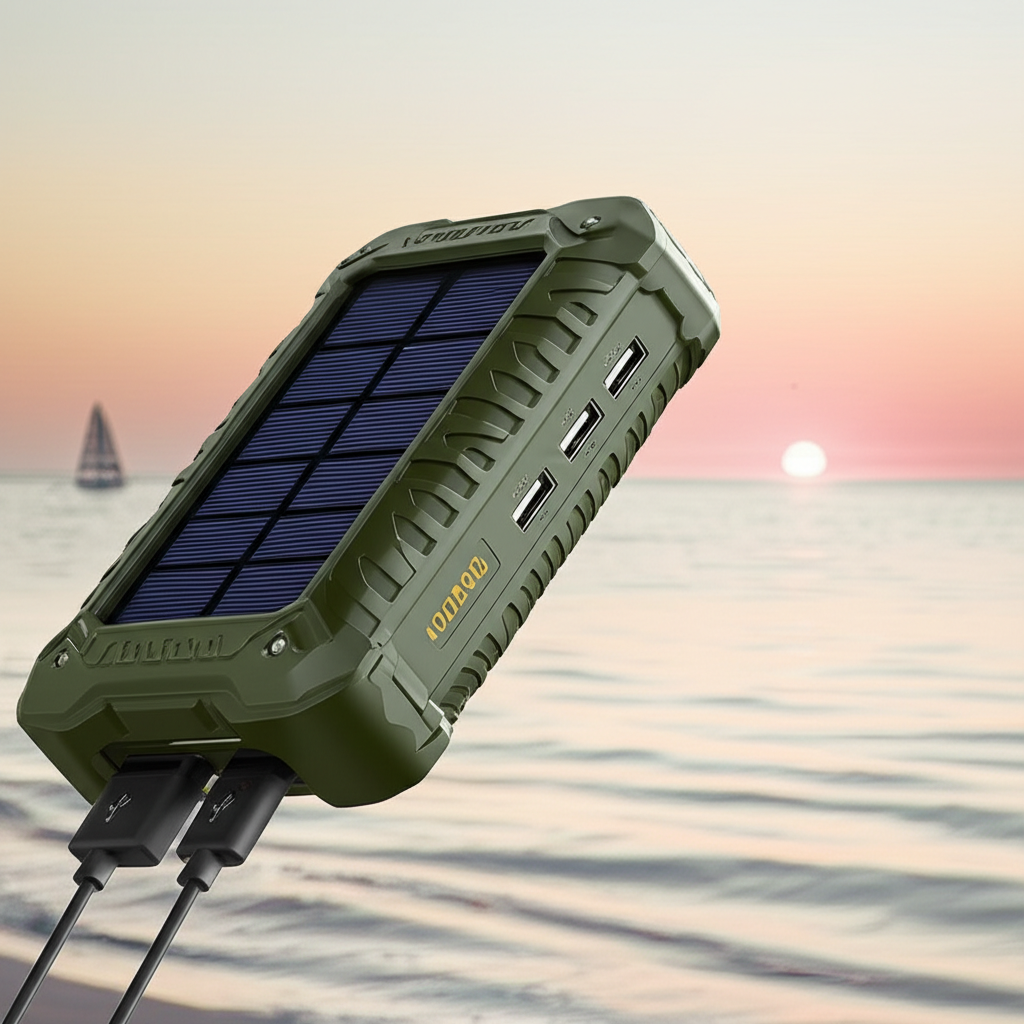 Solar Power Phone Charger - Portable outdoor charging solution